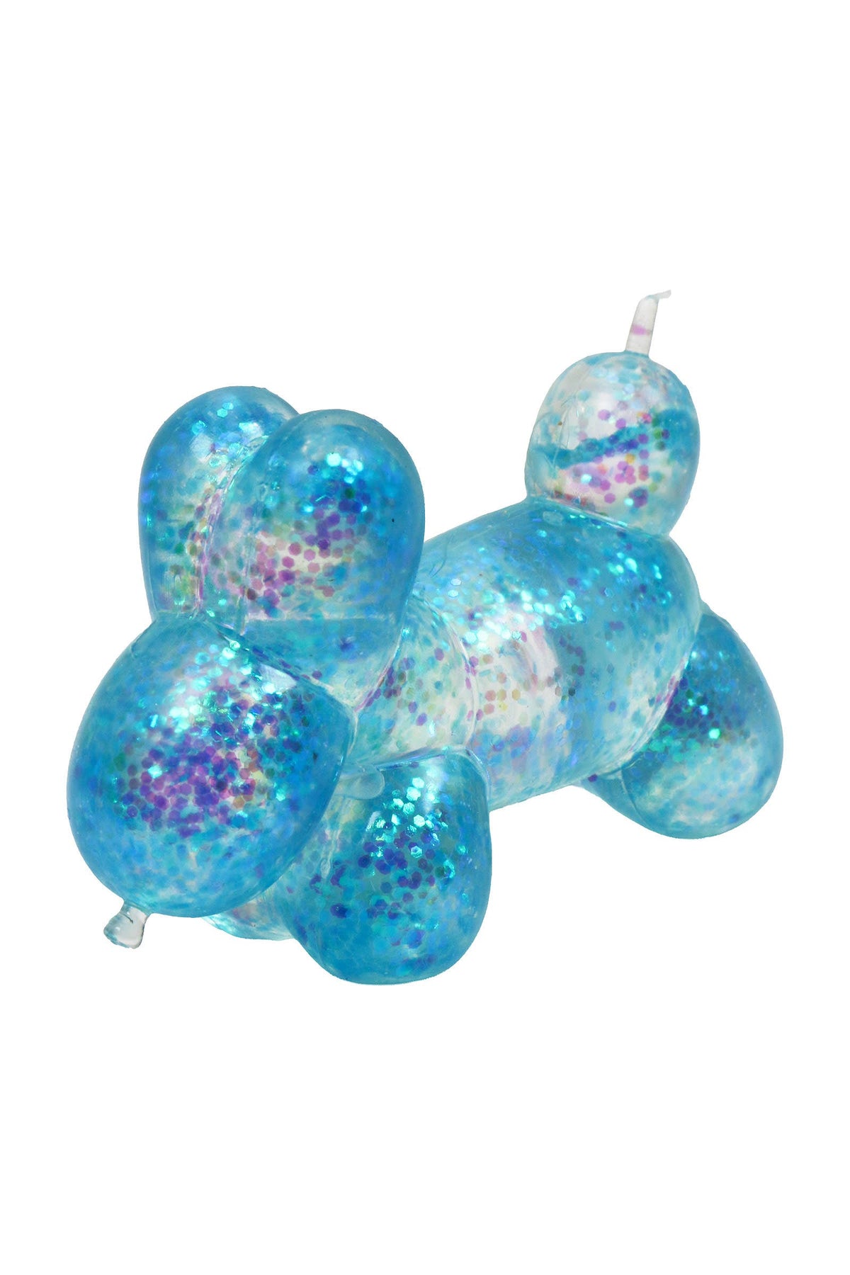 Balloon Dog Glittery Maltose Thick Putty Filled Squishy