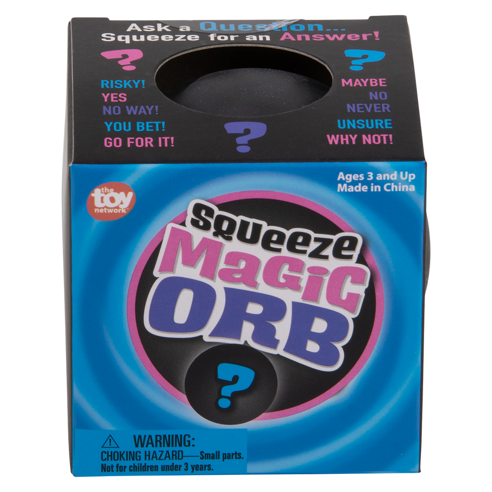 (T) SQUEEZE MAGIC ANSWERING  ORB 2.75" 12CT