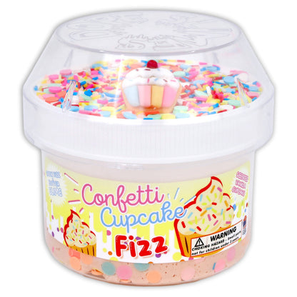 Confetti Cupcake Fizz - Hybrid Textured Slime