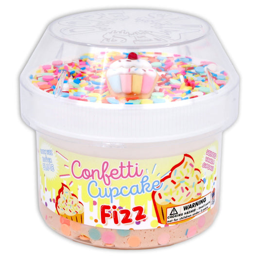 Confetti Cupcake Fizz - Hybrid Textured Slime