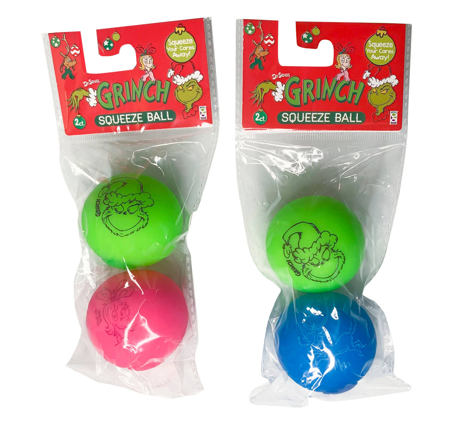 DR. SEUSS™ THE GRINCH STRESS BALL 2CT