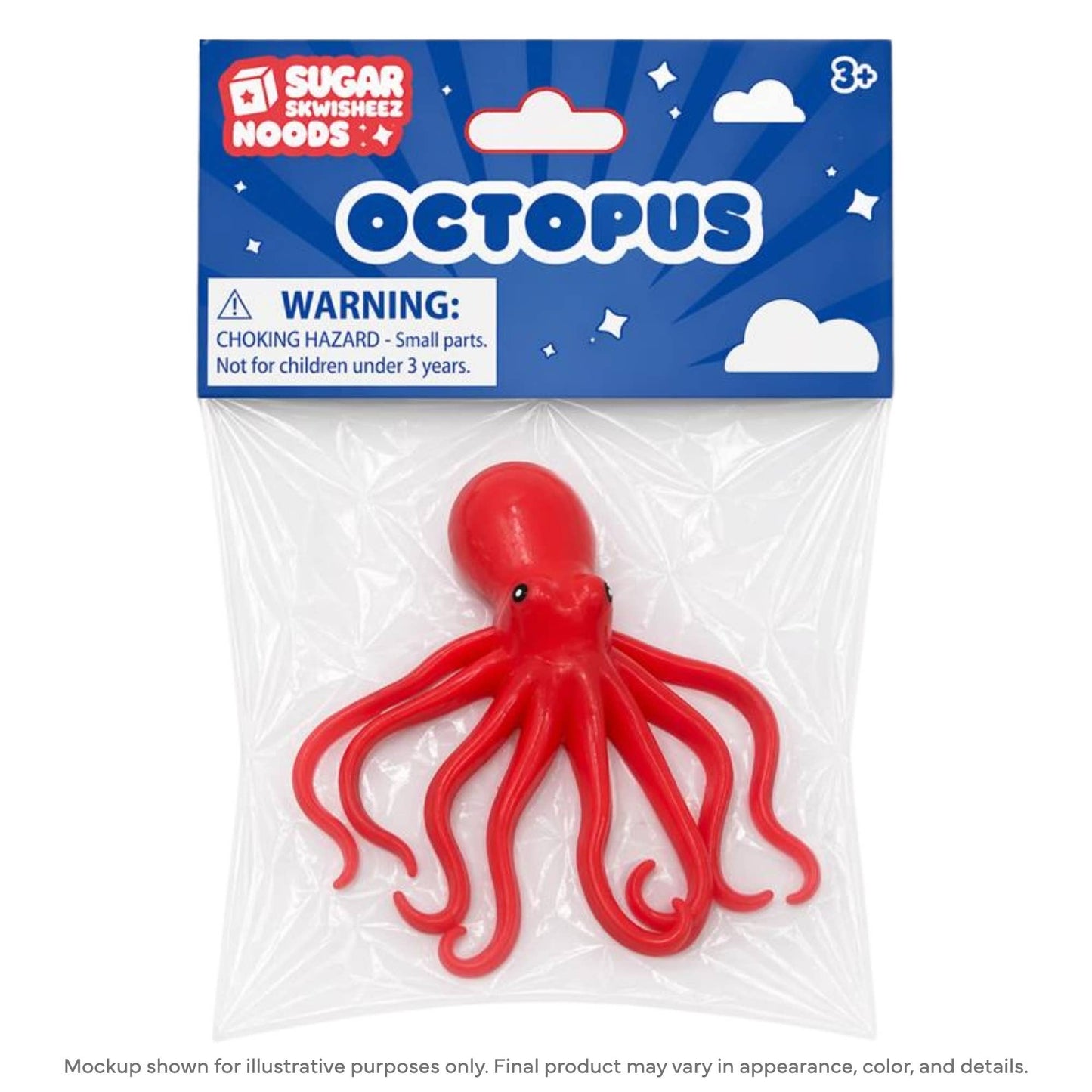 Sugar Skwisheez Noods Octopus