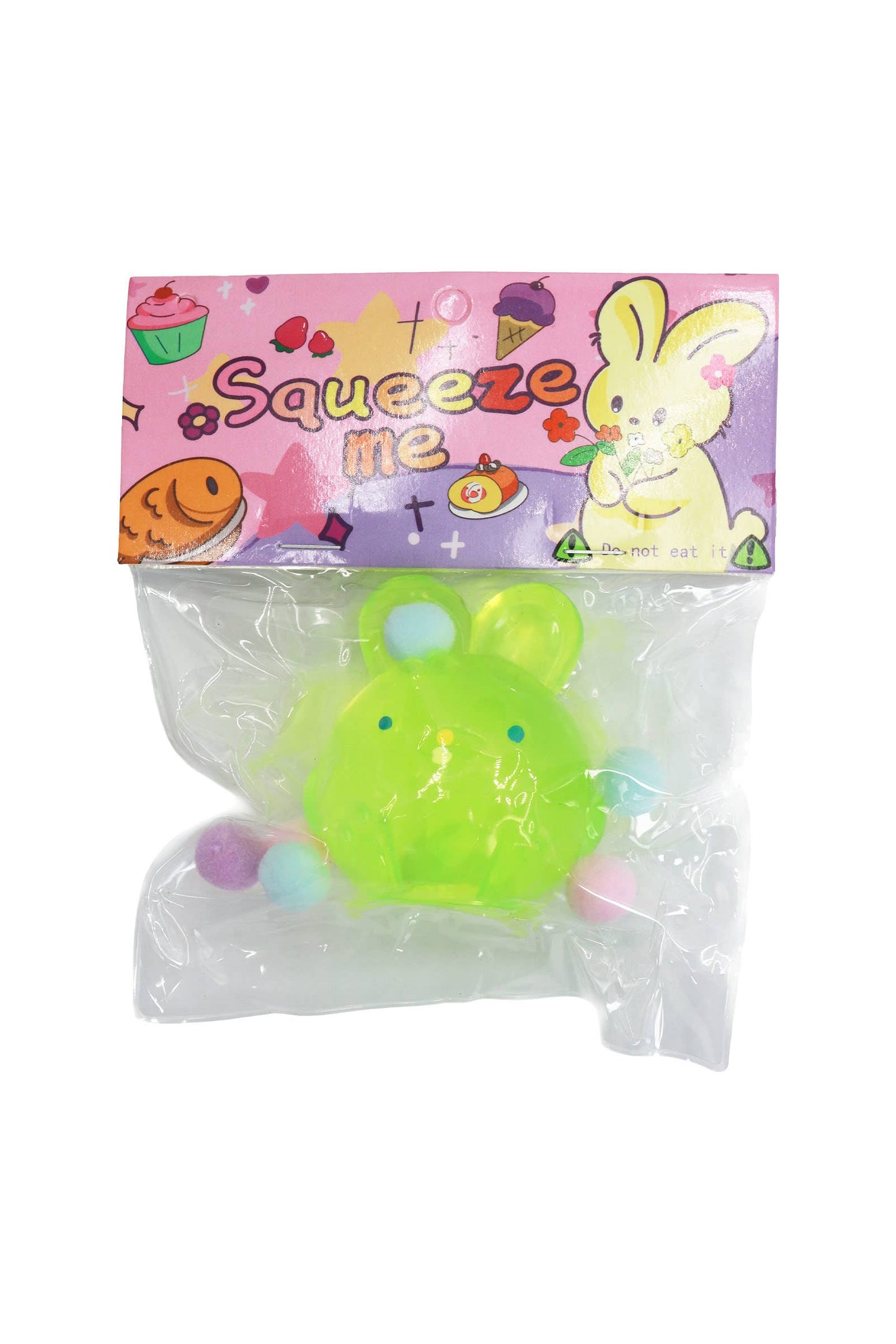 Cute Bunny Rabbit Jelly Mochi Squishy