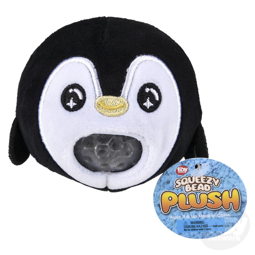 3" Sea Life Squeezy Bead Plush