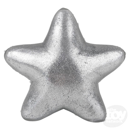 Squish Sticky Glitter Star 3"