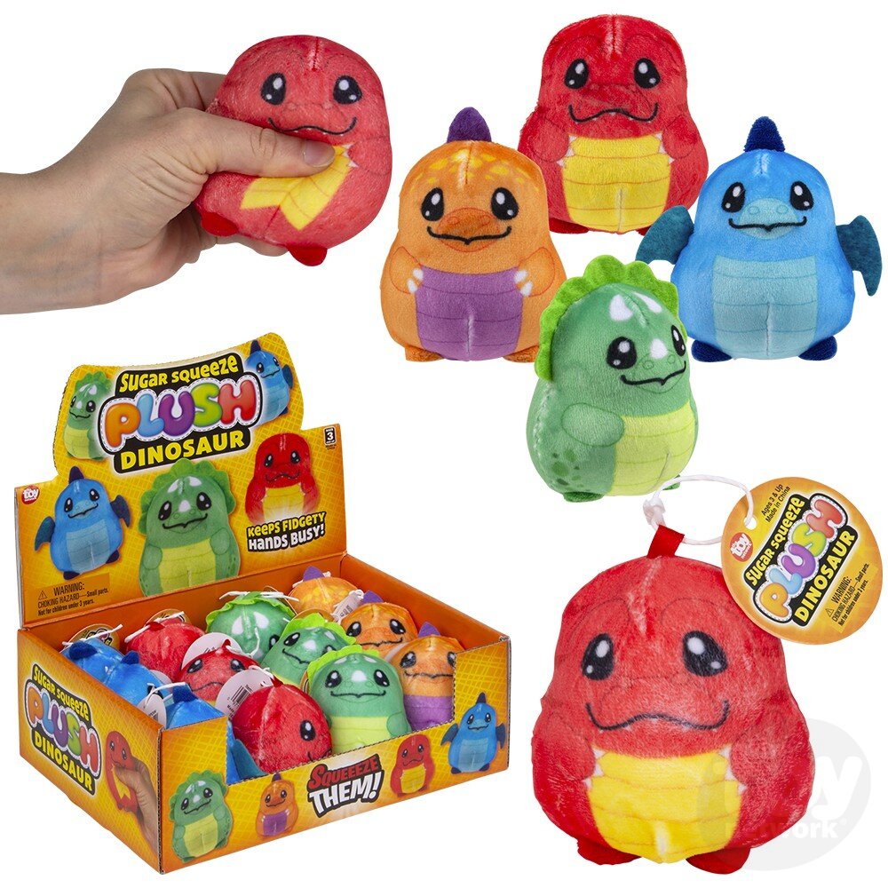 Sugar Squeeze Plush Dinosaur