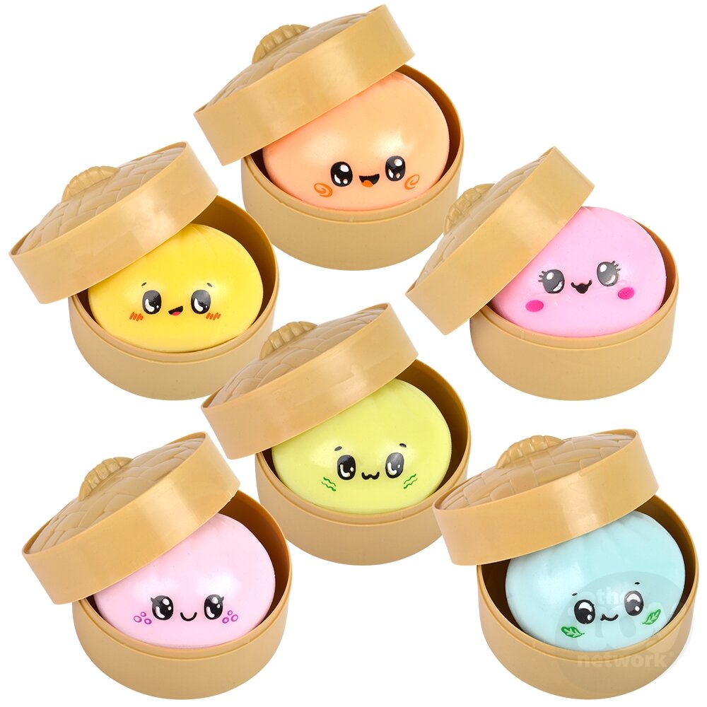 Toy Network 2" Squish And Stretch Surprise Dumplings