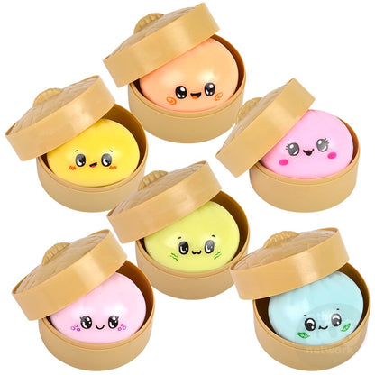 Toy Network 2" Squish And Stretch Surprise Dumplings