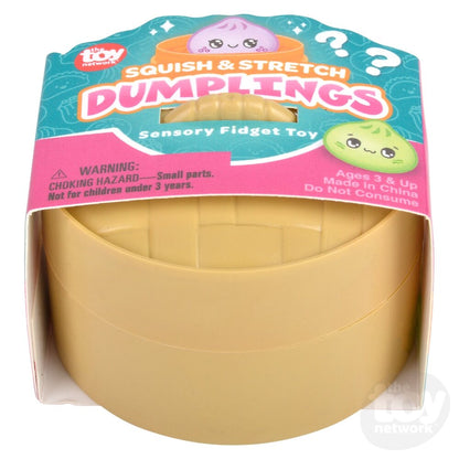 Toy Network 2" Squish And Stretch Surprise Dumplings
