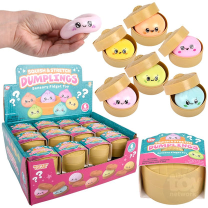 Toy Network 2" Squish And Stretch Surprise Dumplings
