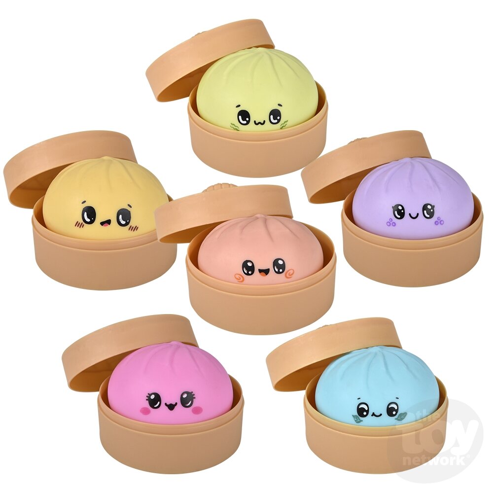 3.25" Squish And Stretch Surprise Dumplings