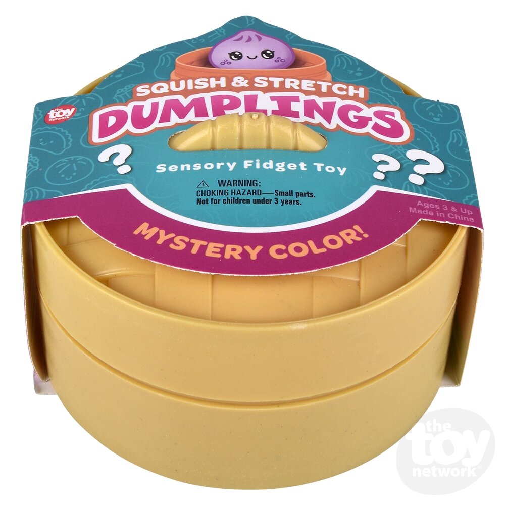 3.25" Squish And Stretch Surprise Dumplings