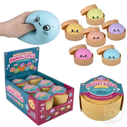 3.25" Squish And Stretch Surprise Dumplings