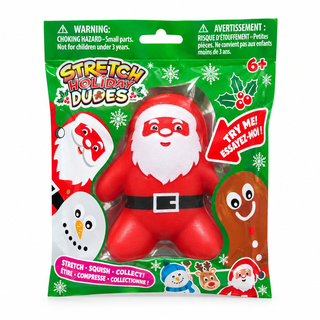 Stretch Holiday Dudes Sugar Squishy
