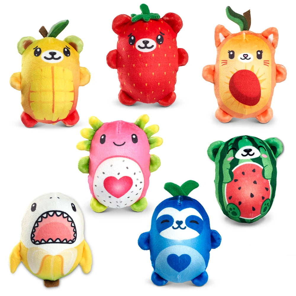 Top Trenz Bubble Stuffed Squishy Friends - Fruit Mashup