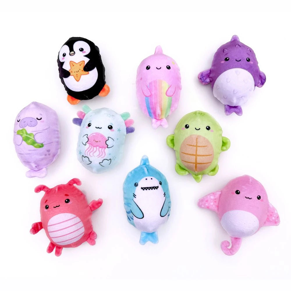Top Trenz Bubble Stuffed Squishy Friends - Sea Life Edition
