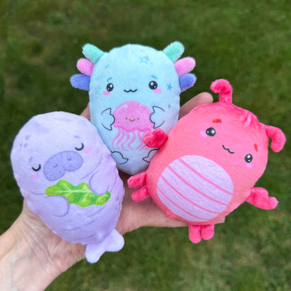 Top Trenz Bubble Stuffed Squishy Friends - Sea Life Edition