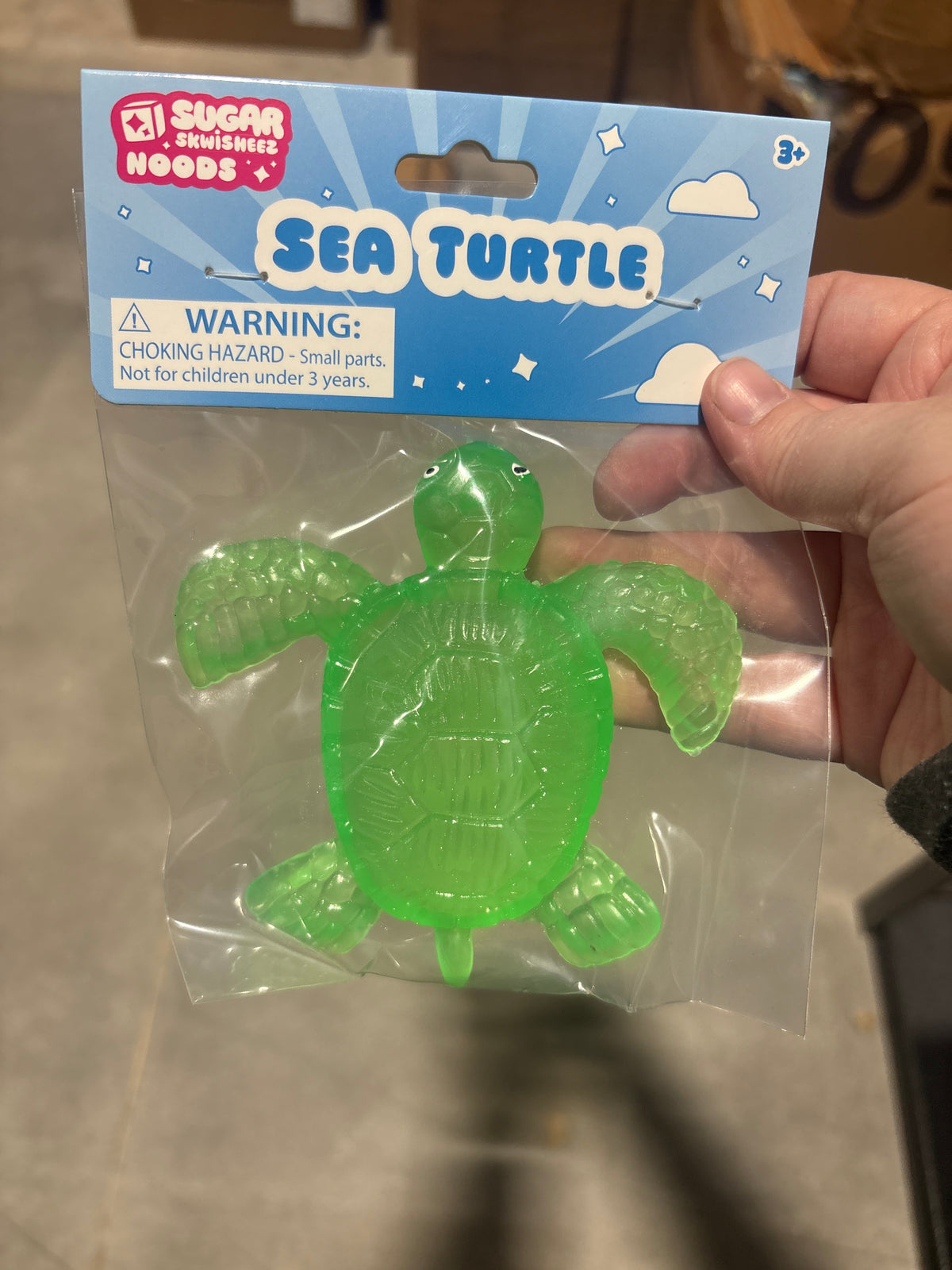 Sugar Skwisheez Noods Sea Turtle