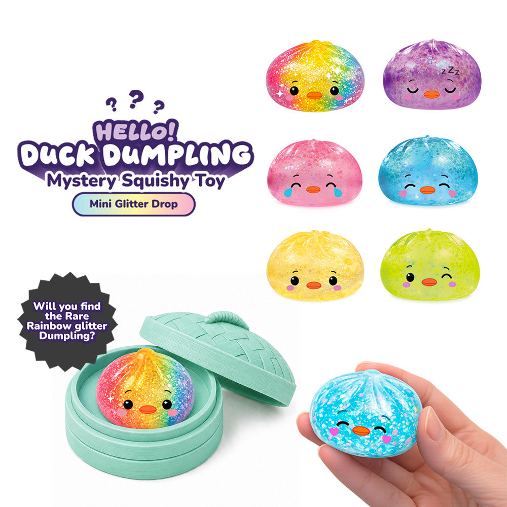 Top Trenz Hello Duck Dumpling – Mystery Sugar Glitter Mini