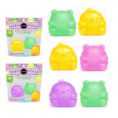 Top Trenz Super Duper Sugar Squisher Mini - Duck & Frog 2 Pack