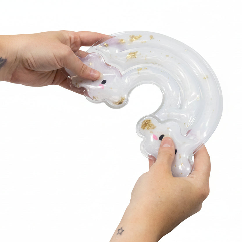 White Rainbow Sensory Maze