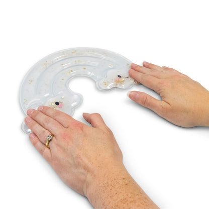 White Rainbow Sensory Maze