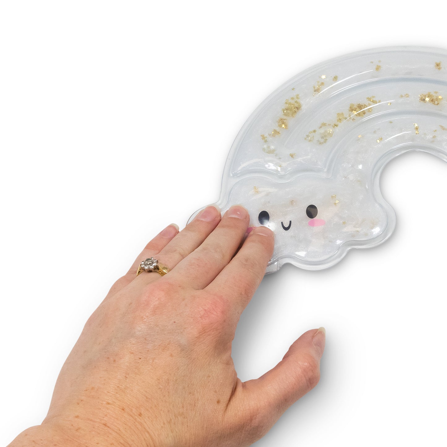 White Rainbow Sensory Maze
