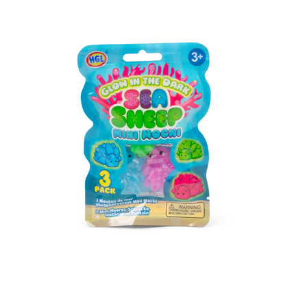 SEA SHEEP GLOW IN THE DARK MINI MOCHIS - 3 PACK