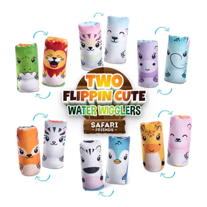 Top Trenz Plush Water Wigglers Safari