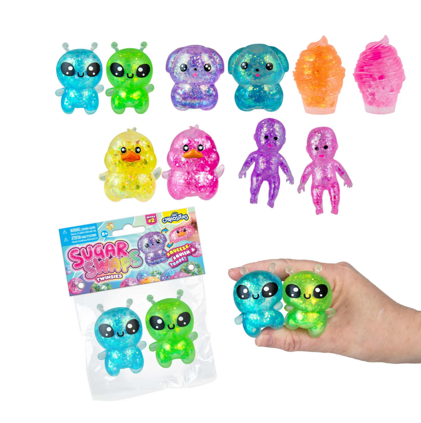 Sugar Swaps Twin Squishies – Series 2