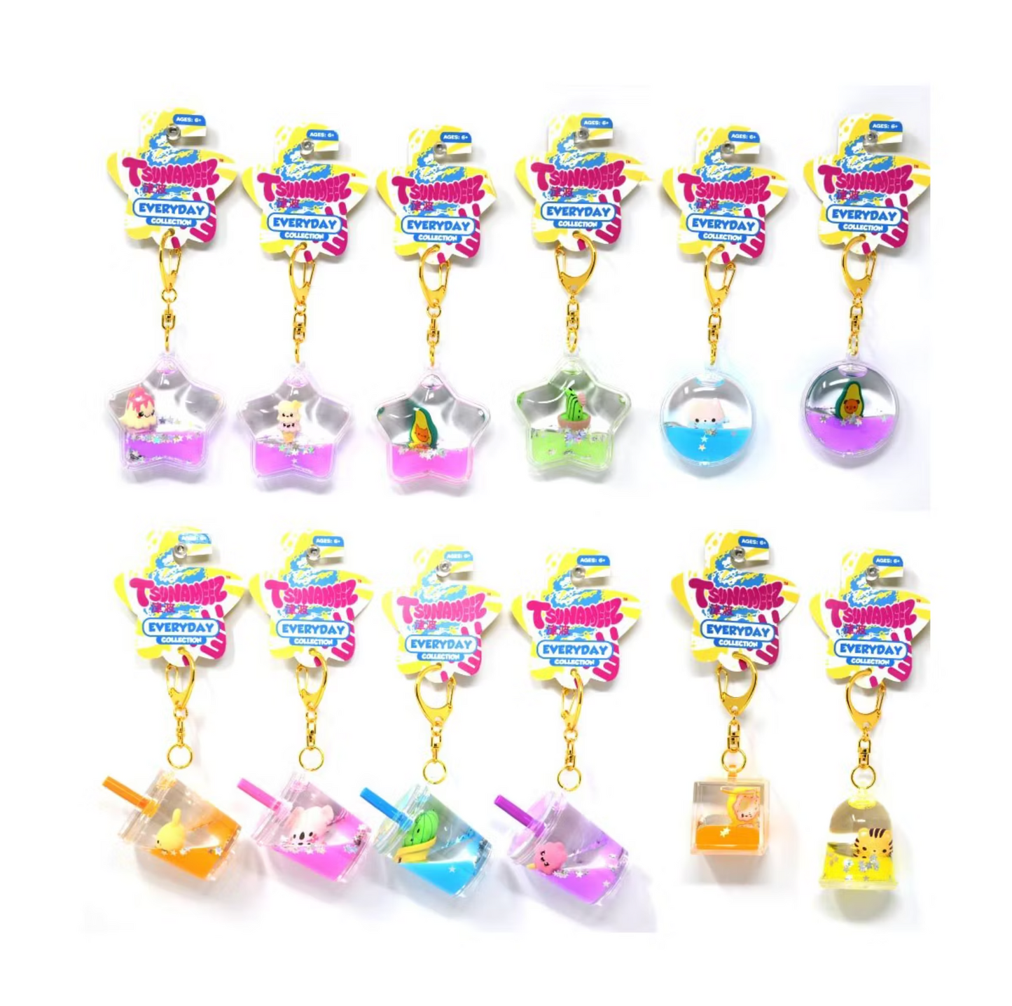 Tsunameez Everyday Blind Bag Keychain