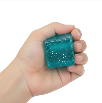 Sugah-Mals Glitter Cubes Sugar Squishy