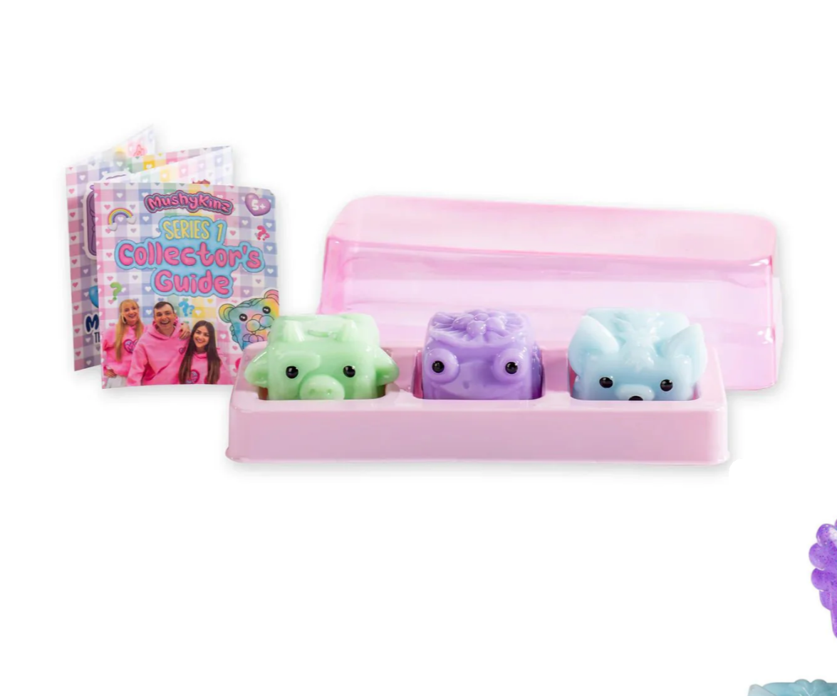 MushyKinz Mystery Mini 3 Pack Squishy