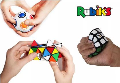 Rubiks Gift Set (Rainbow Ball, SQUISHY Cube, and Magic Star)