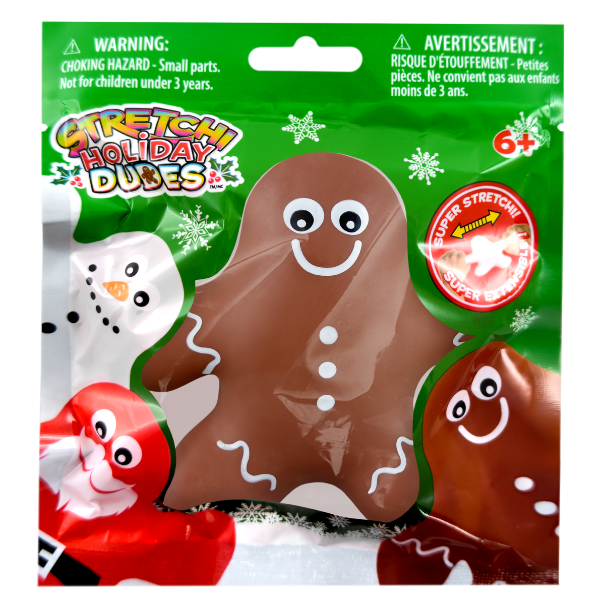 Stretch Holiday Dudes Sugar Squishy