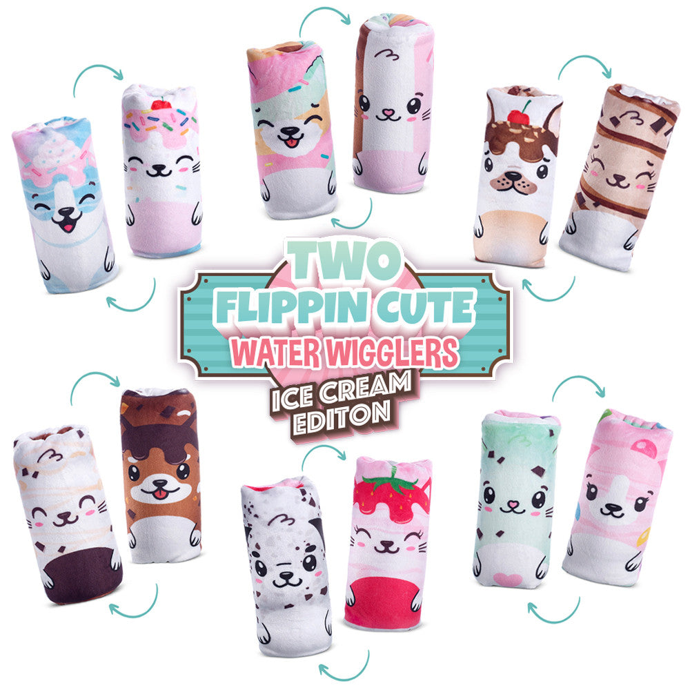 Top Trenz Plush Water Wigglers Ice Cream