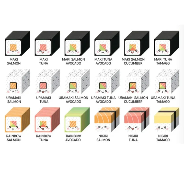 Sushi Blocks Collectible Kinetic Fidgets - Blind Box