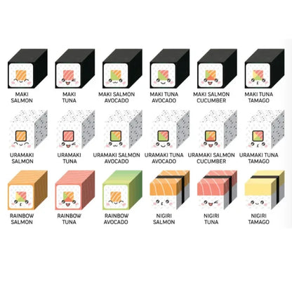 Sushi Blocks Collectible Kinetic Fidgets - Blind Box