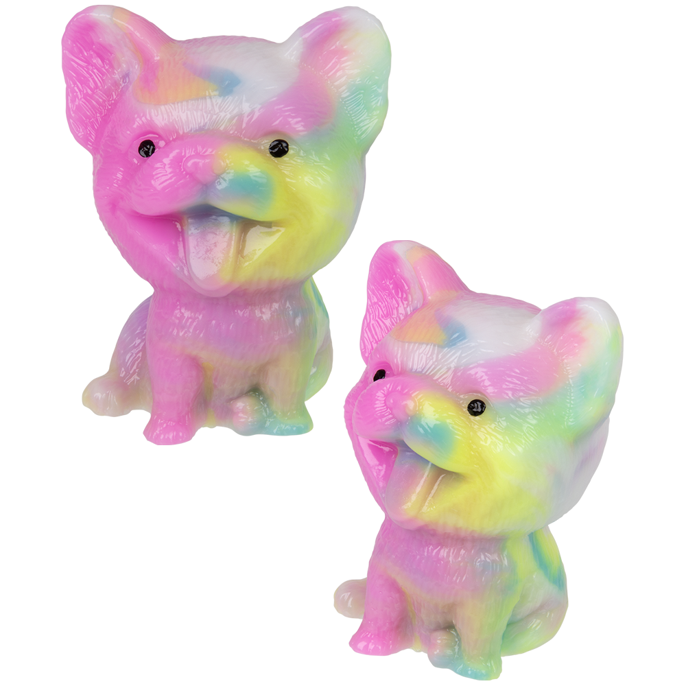 (T) 2.75" STICKY RAINBOW CORGI 12CT