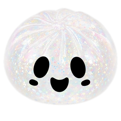 Fun Doh Spooky Mystery Dumpling Squishy Toy - Glow in the Dark