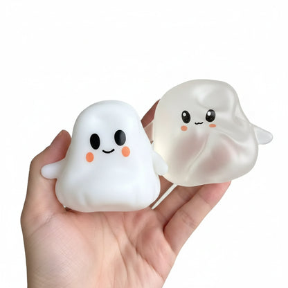 Coconut Oil Filled Halloween Ghost