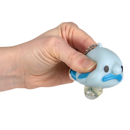 2" POOPING BLOBFISH CLIP ON