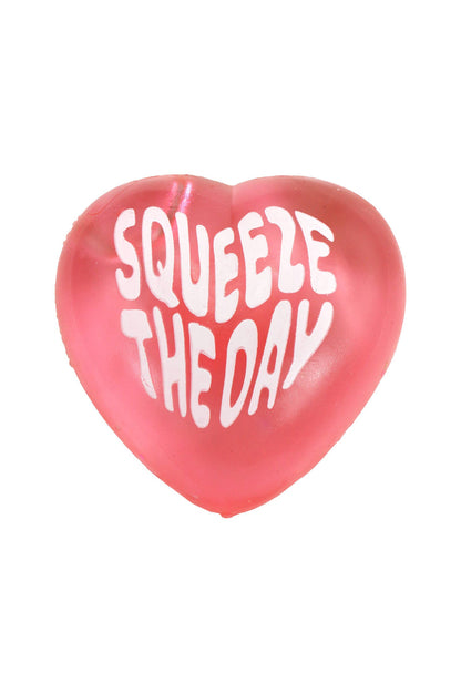 Mini Positive Message Heart Maltose Putty Filled Squishy Toy