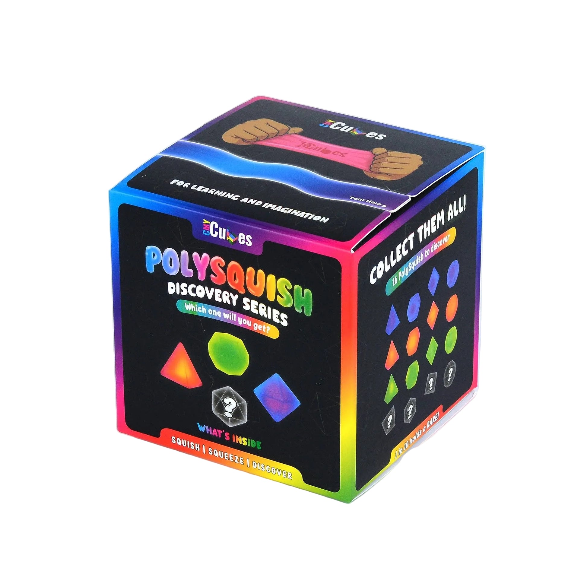 Polysquish discovery series packaging on a white background