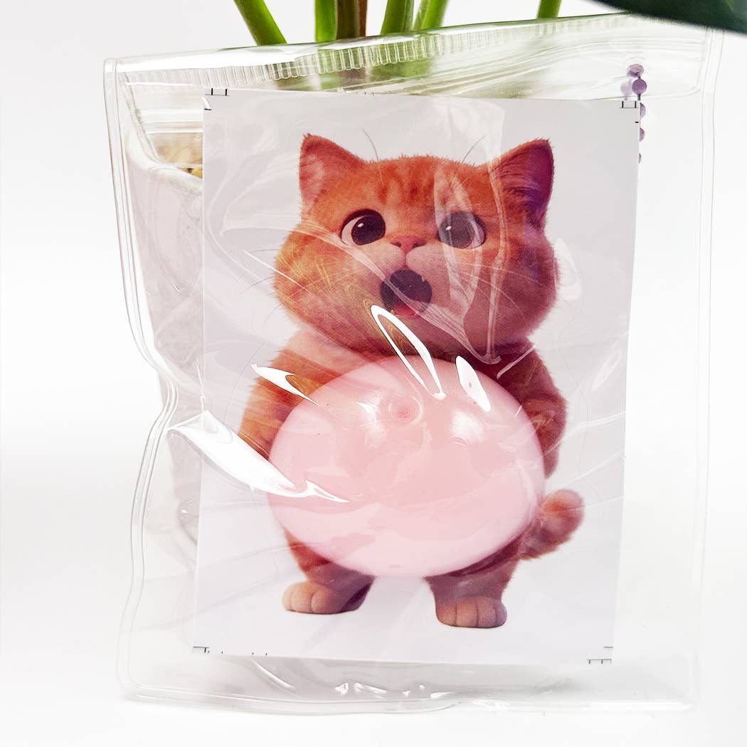 3D Squishy Belly Fidget Sticker Key Ring