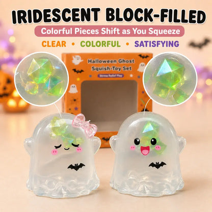 Halloween Cute Ghost Coconut Oil Squishy
