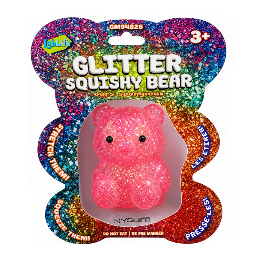 Glitter Bear Sugar Squishy