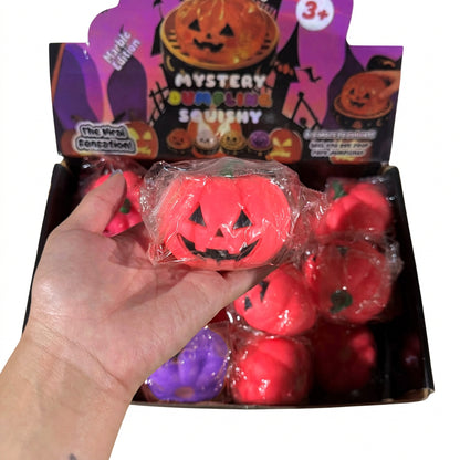 Hot Pink Squishy Halloween Pumpkin