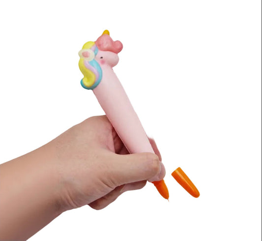 Unicorn Pony Slow Rising Squishy Pen