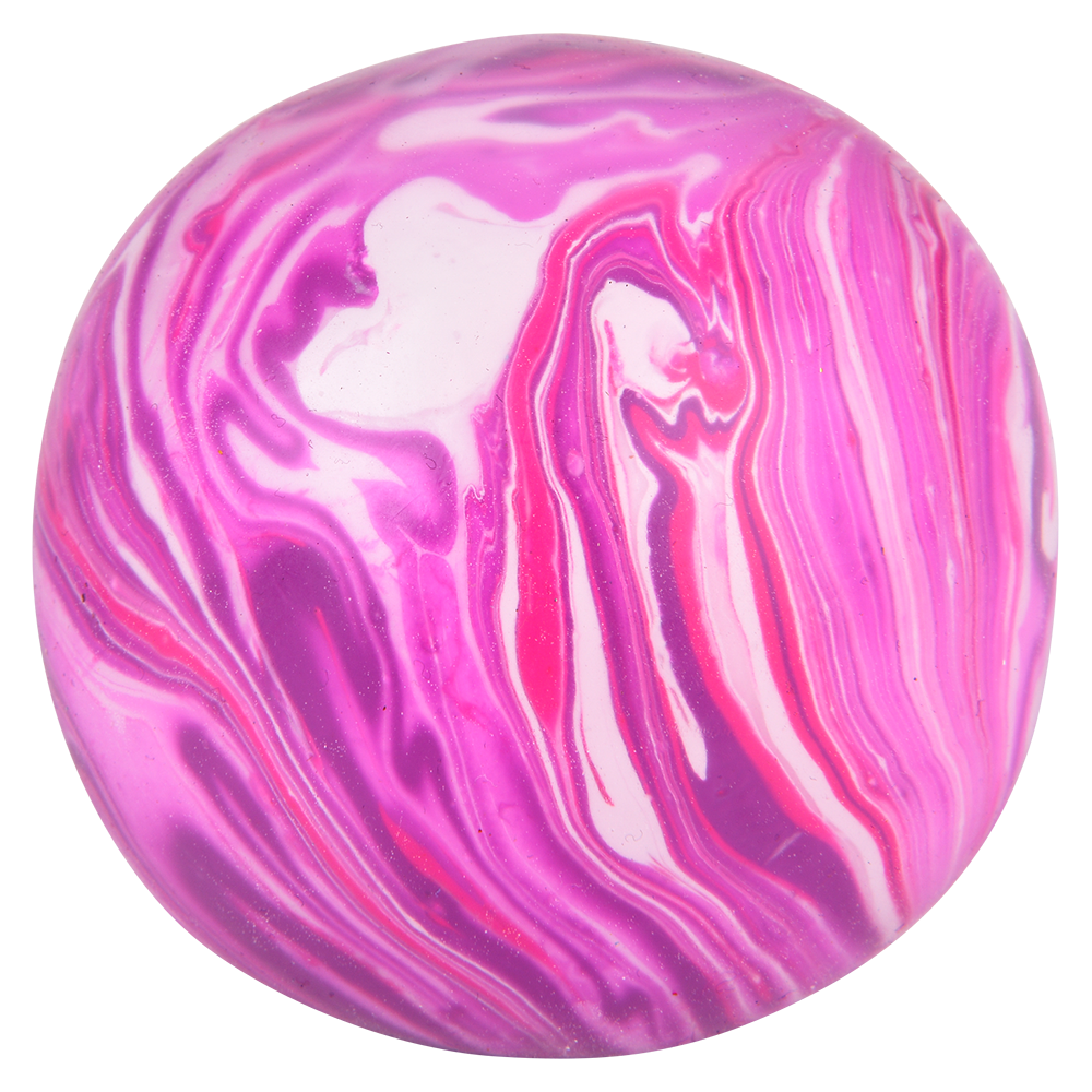 2.33" SQUISH AND STRETCH MARBLEIZED YUMMY BALL